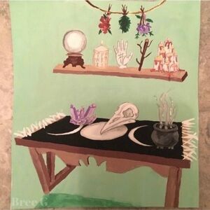 NEW ORIGINAL PLAGUE DOCTOR WITCHY
ART PRINT
